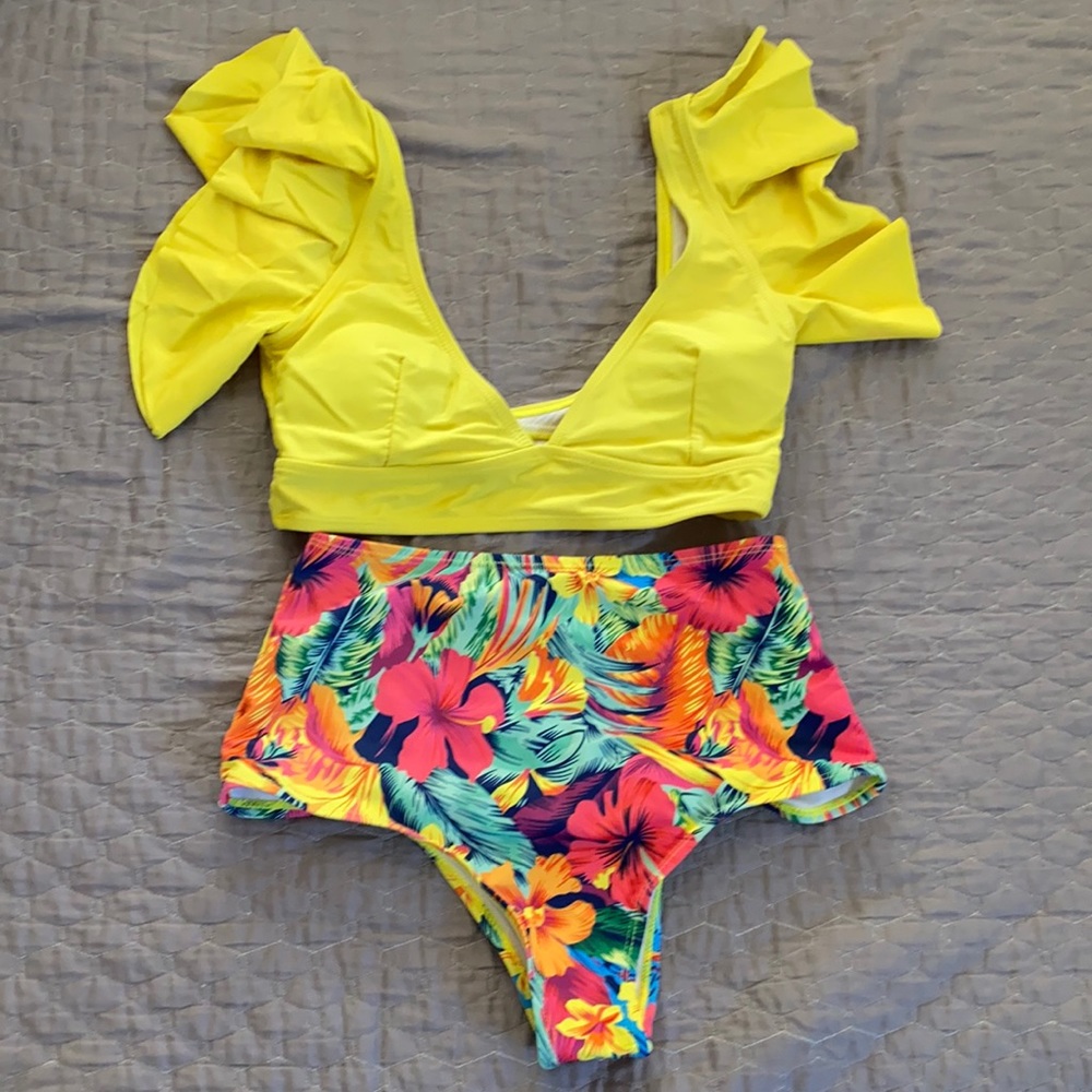 Floral Bathing Suit